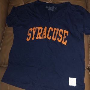 Syracuse v neck tee shirt